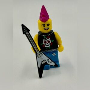 LEGO Series 4 Punk Rocker Minifigure